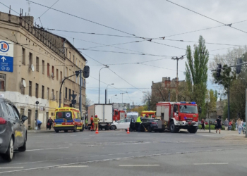 Wypadek na Bałutach