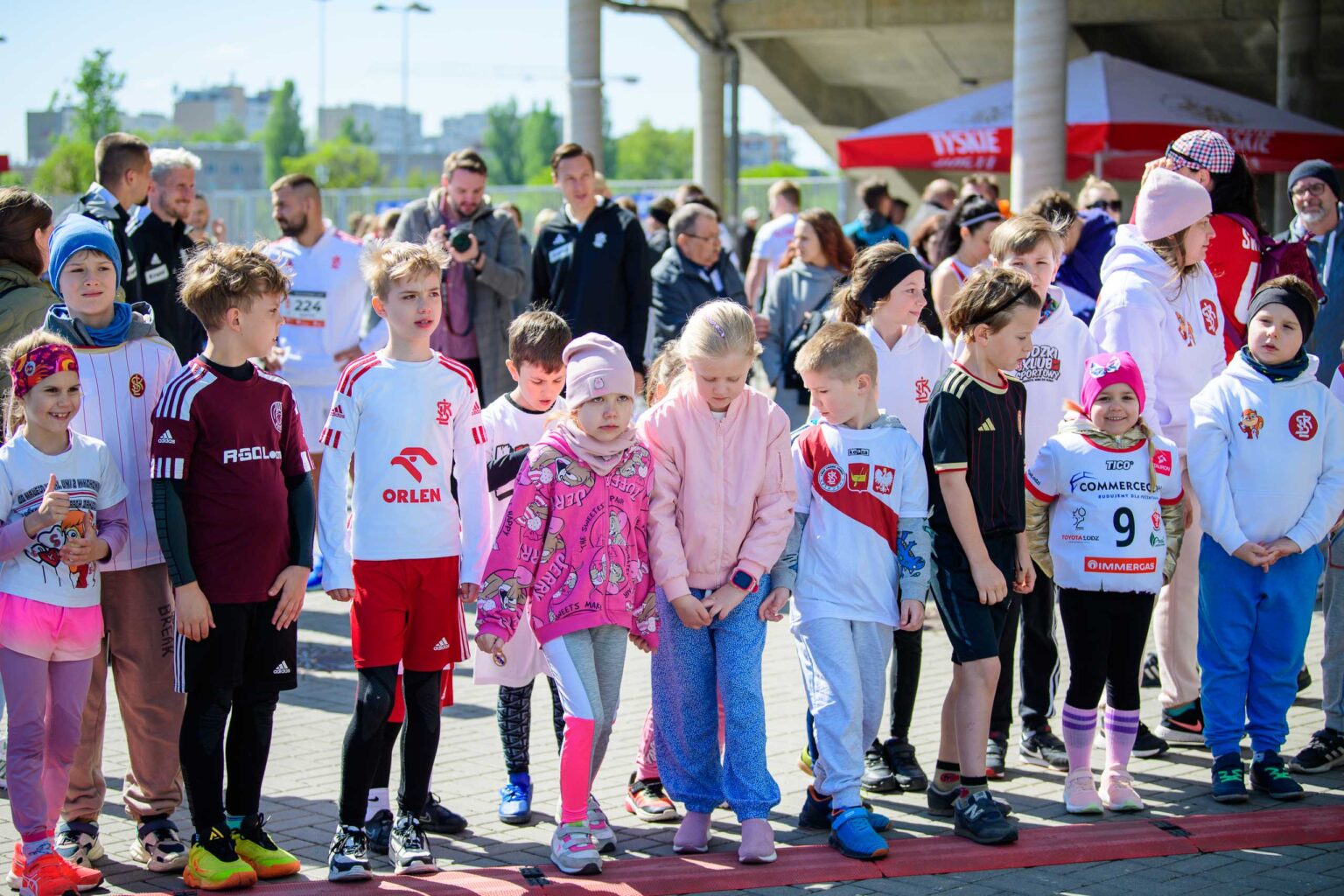 Bieg LKS i spotkanie z siatkarkami Fot Sebastian Szwajkowski 14