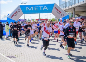 Biegnie reprezentacja Łodzi