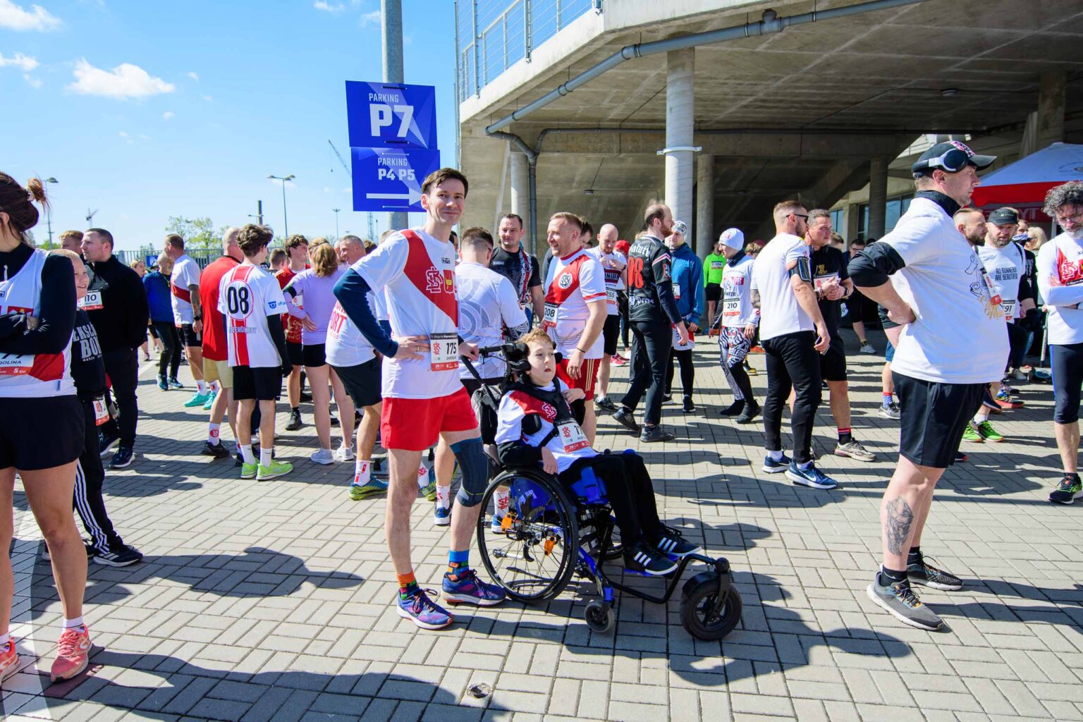 Bieg LKS i spotkanie z siatkarkami Fot Sebastian Szwajkowski 4