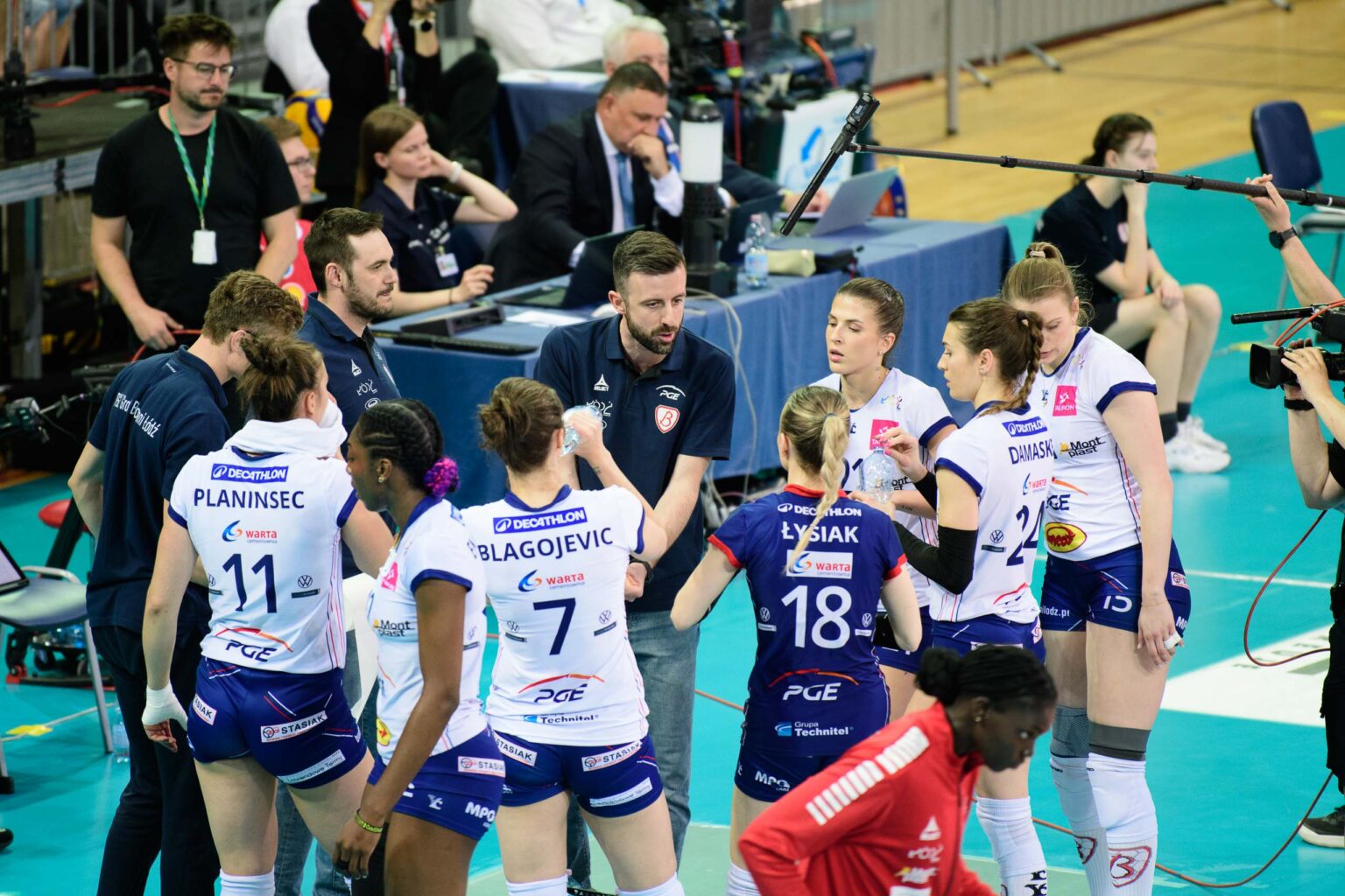 Grot Budowlane vs BKS Bielsko Biala Fot Sebastian Szwajkowski 35