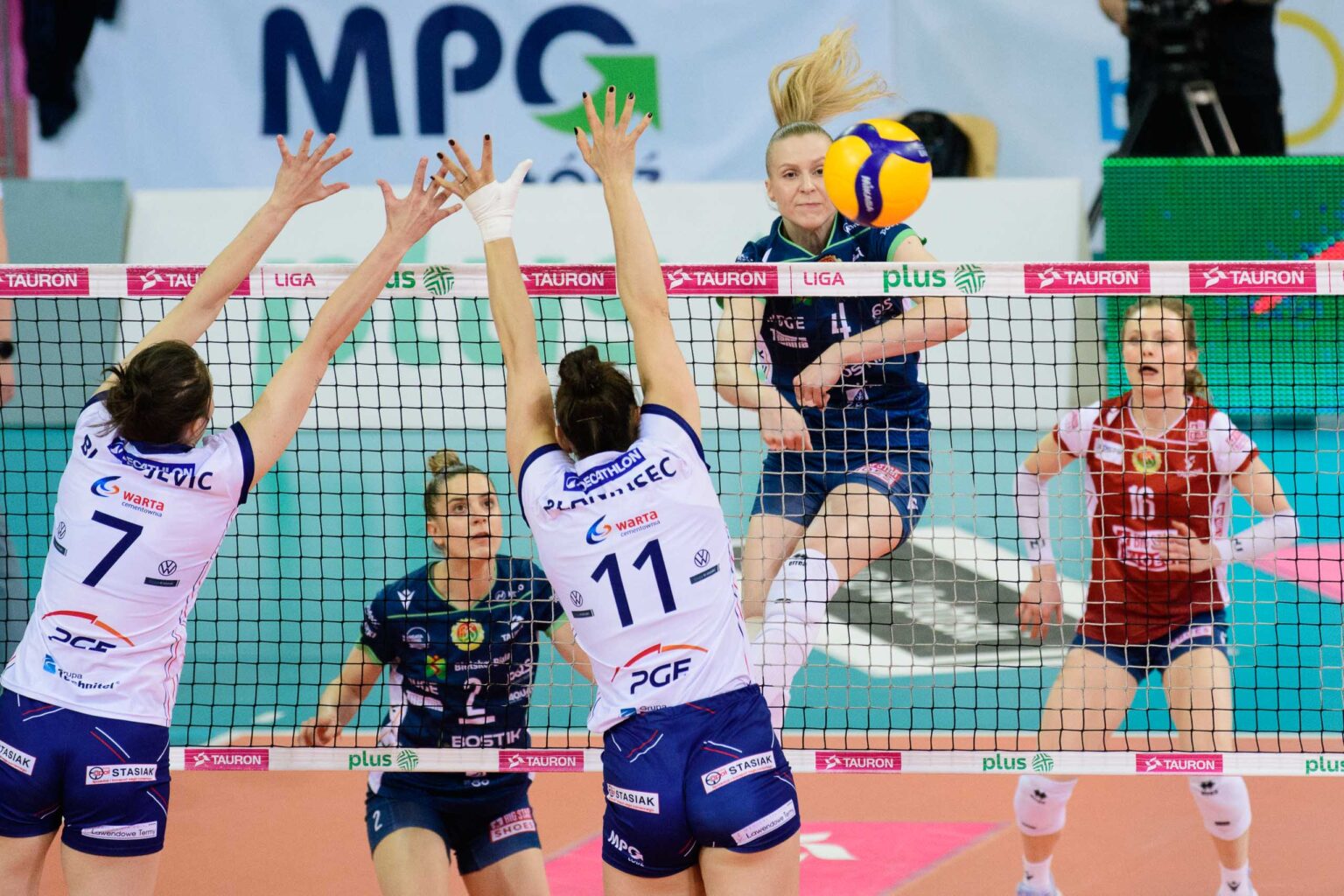 Grot Budowlani vs BKS Bielsko Biala Fot Sebastian Szwajkowski 20