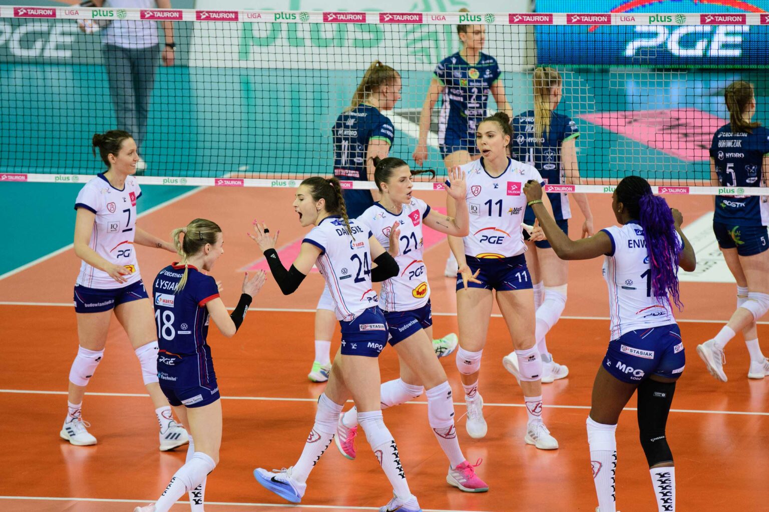Grot Budowlani vs BKS Bielsko Biala Fot Sebastian Szwajkowski 25