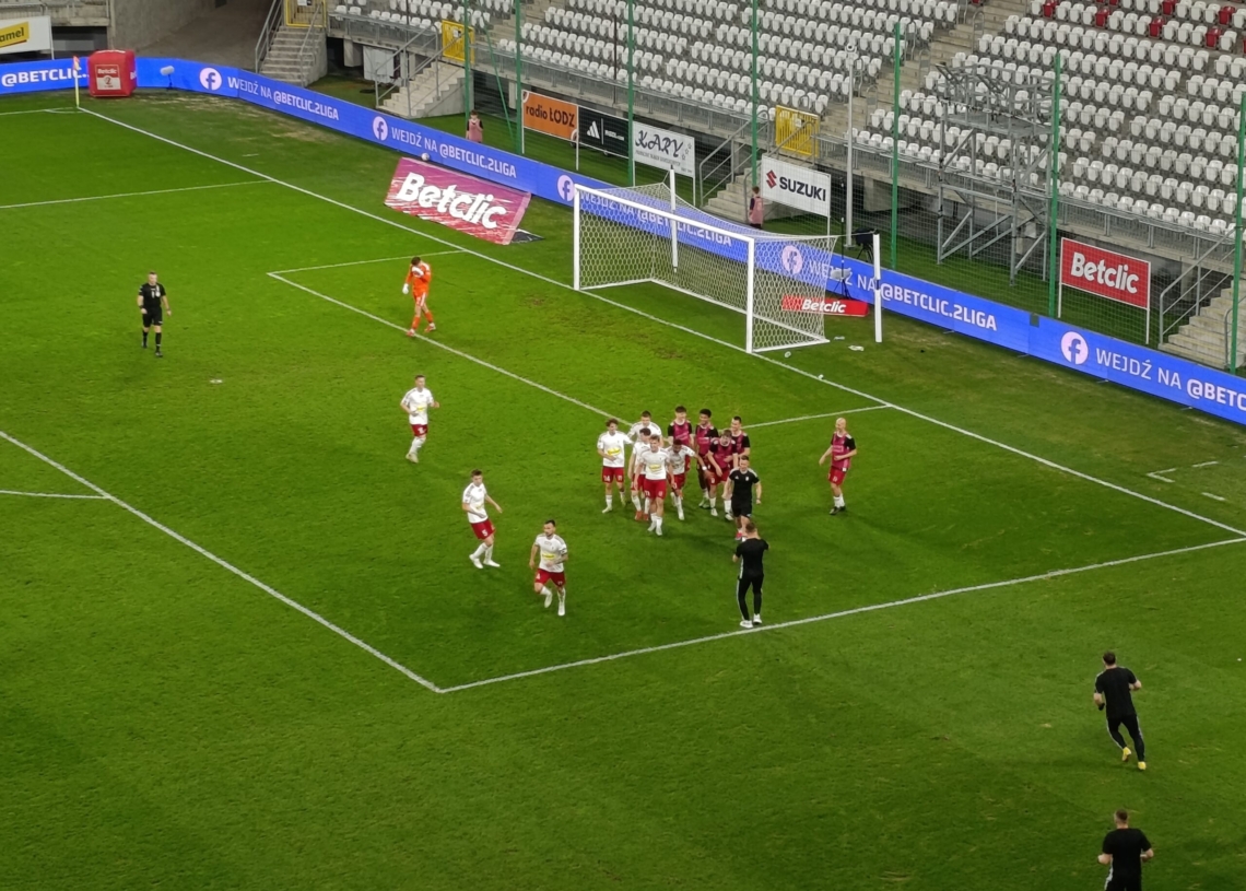 Niespodzianka na Stadionie Króla. ŁKS II Łódź – Polonia Bytom 2:0 [ZDJĘCIA]