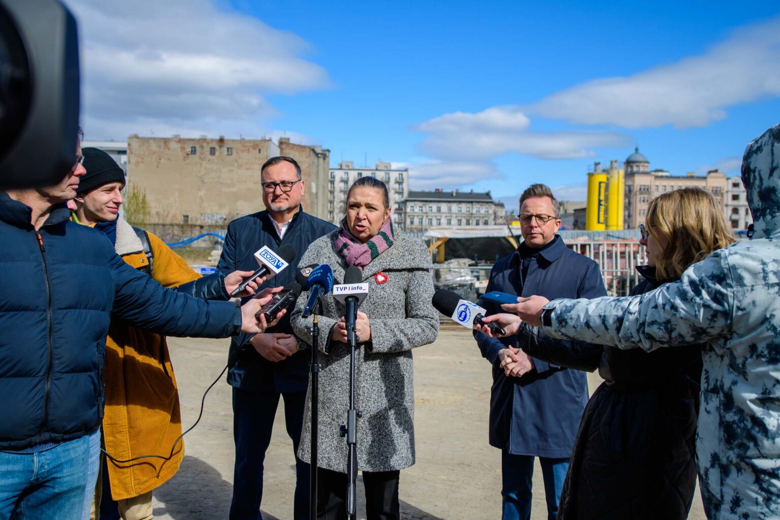 KDP teren budowy komora Lodz Fabryczna Fot Sebastian Szwajkowski 1