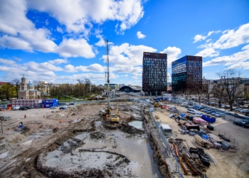 KDP teren budowy komora Lodz Fabryczna Fot Sebastian Szwajkowski 20