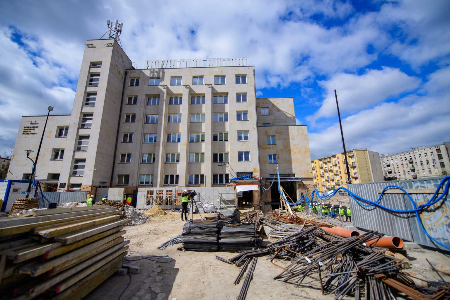 KDP teren budowy komora Lodz Fabryczna Fot Sebastian Szwajkowski 22