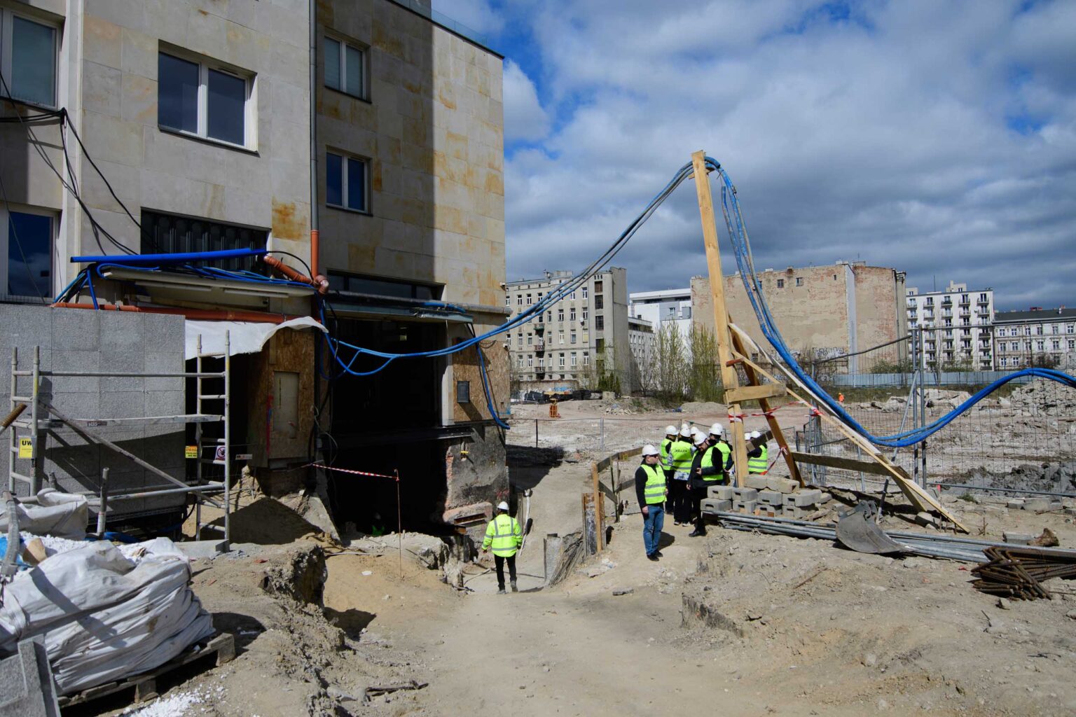 KDP teren budowy komora Lodz Fabryczna Fot Sebastian Szwajkowski 8