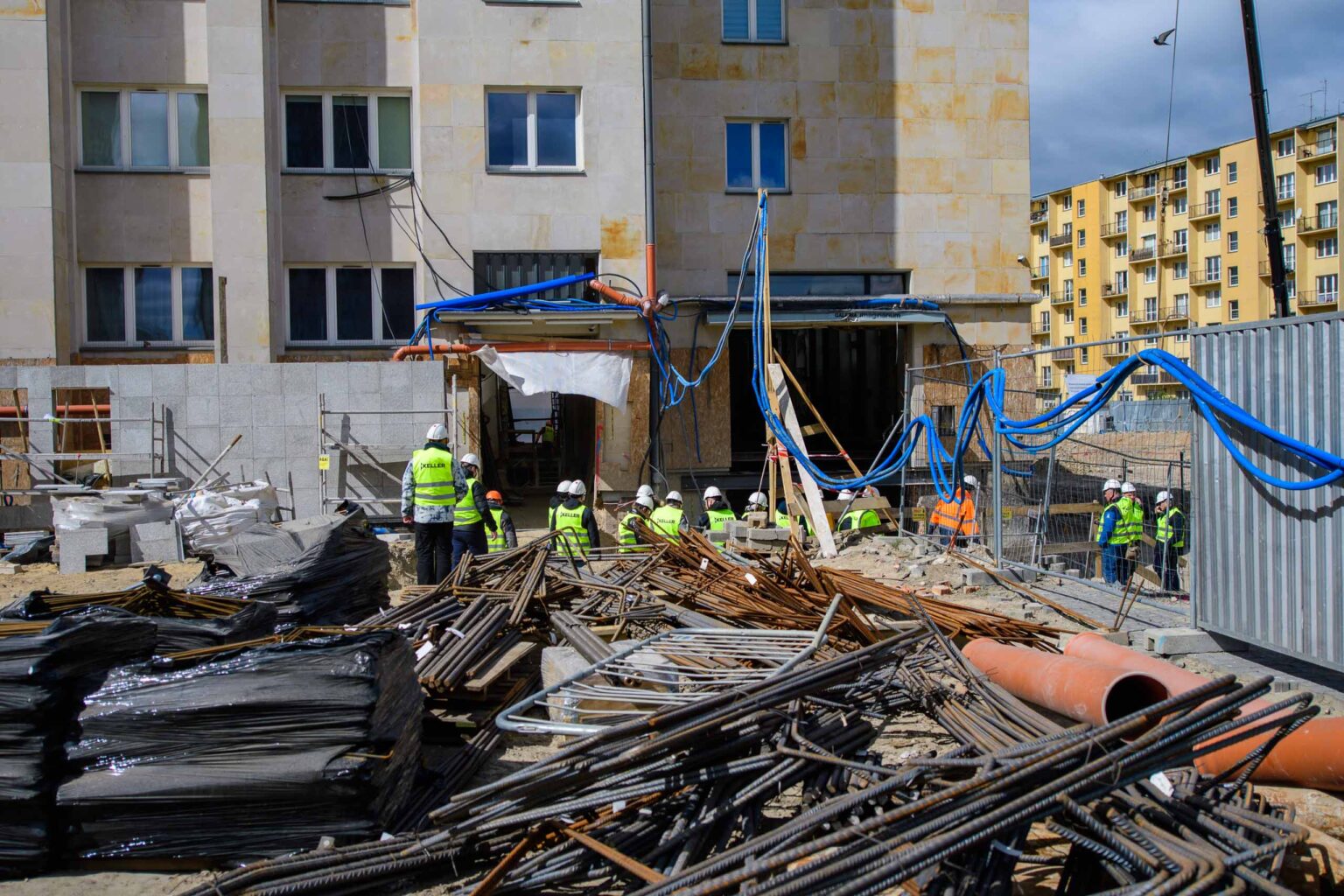 KDP teren budowy komora Lodz Fabryczna Fot Sebastian Szwajkowski 9