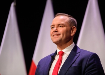 Konwencja wyborcza Karola Nawrockiego w Łodzi