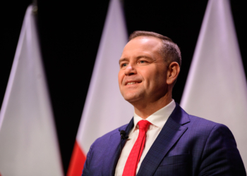 Karol Nawrocki w Pabianicach Fot Sebastian Szwajkowski 10