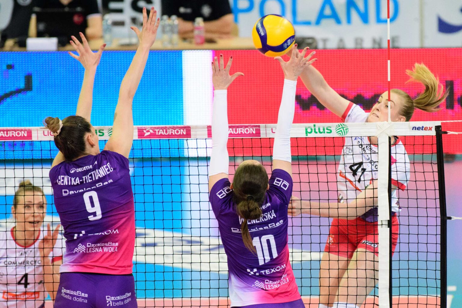 LKS Commercecon vs DevelopRes Rzeszow Fot Sebastian Szwajkowski 12