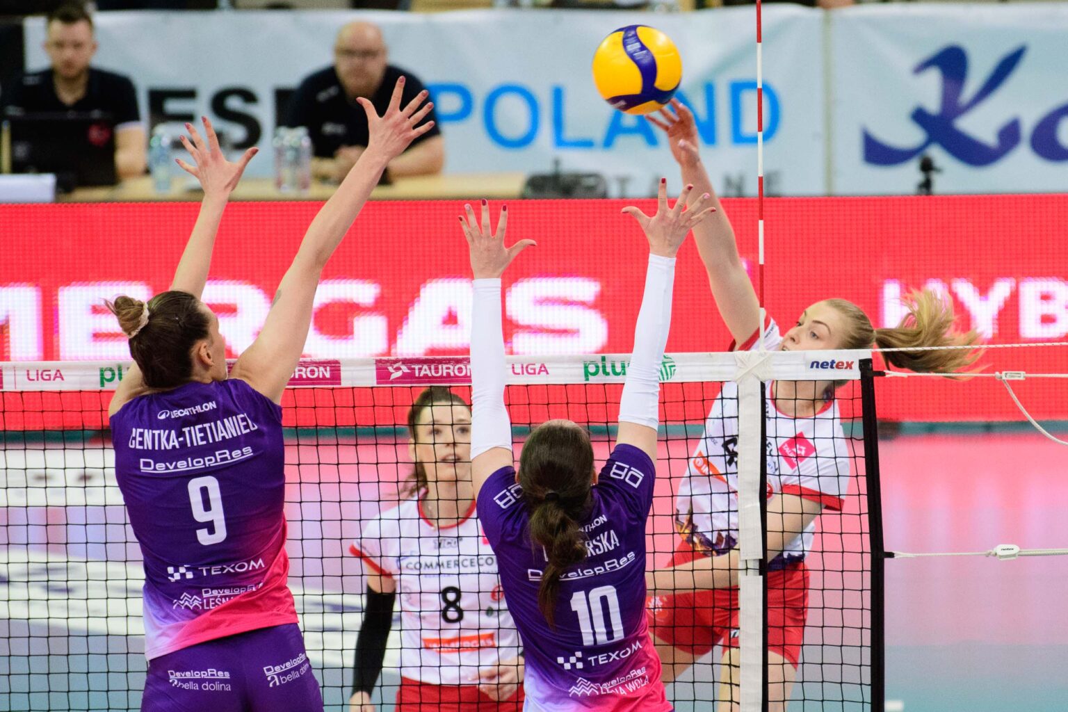 LKS Commercecon vs DevelopRes Rzeszow Fot Sebastian Szwajkowski 18