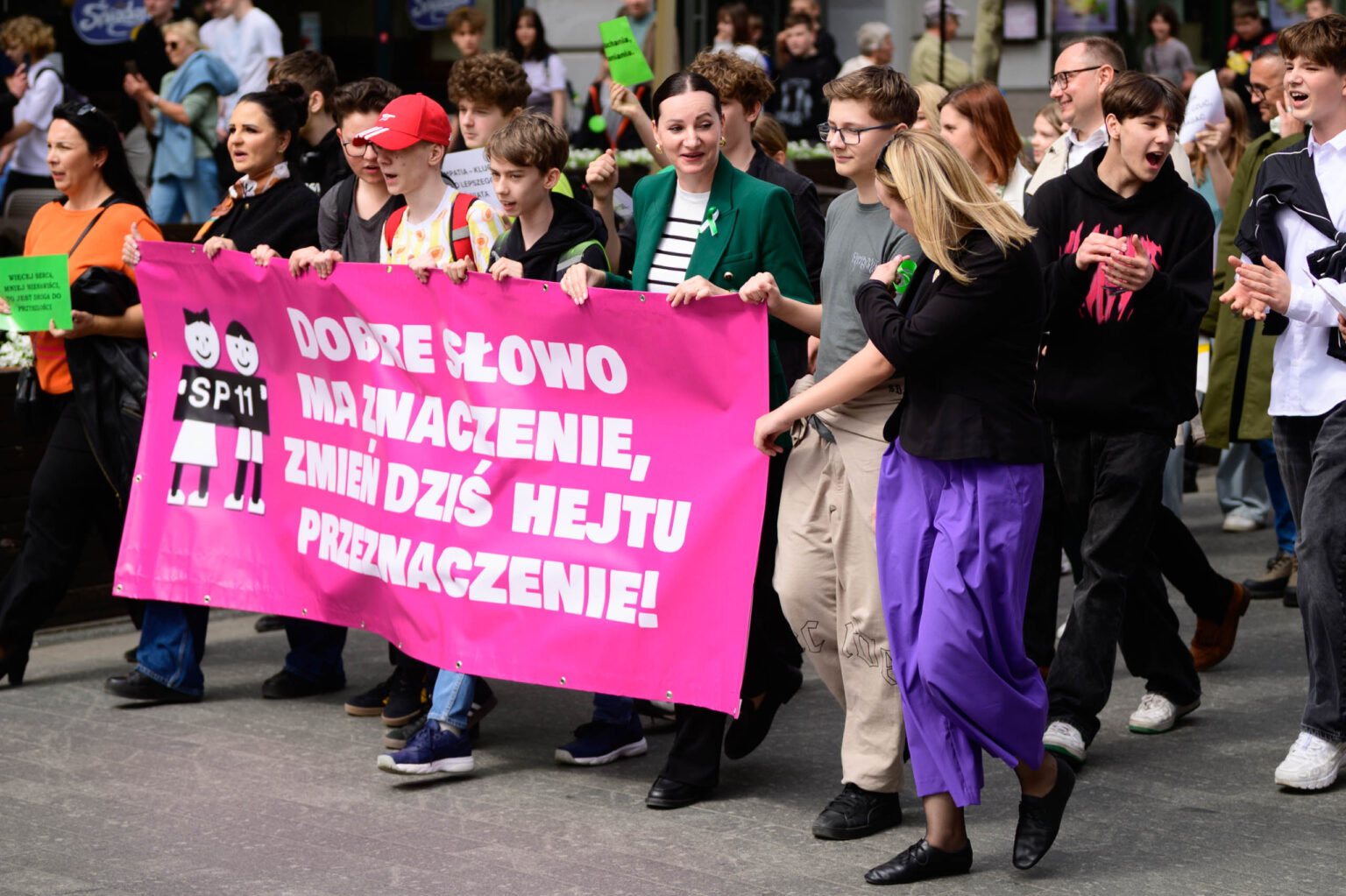 Marsz Przeciwko przemocy Fot Sebastian Szwajkowski 2
