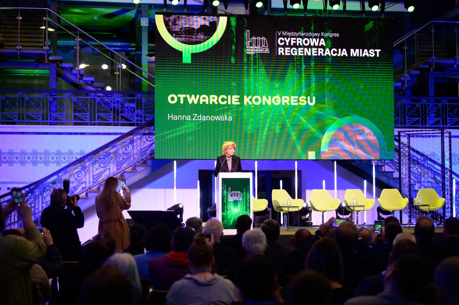 Otwarcie Kongresu Cyfrowej regeneracji miast Fot Sebastian Szwajkowski 5
