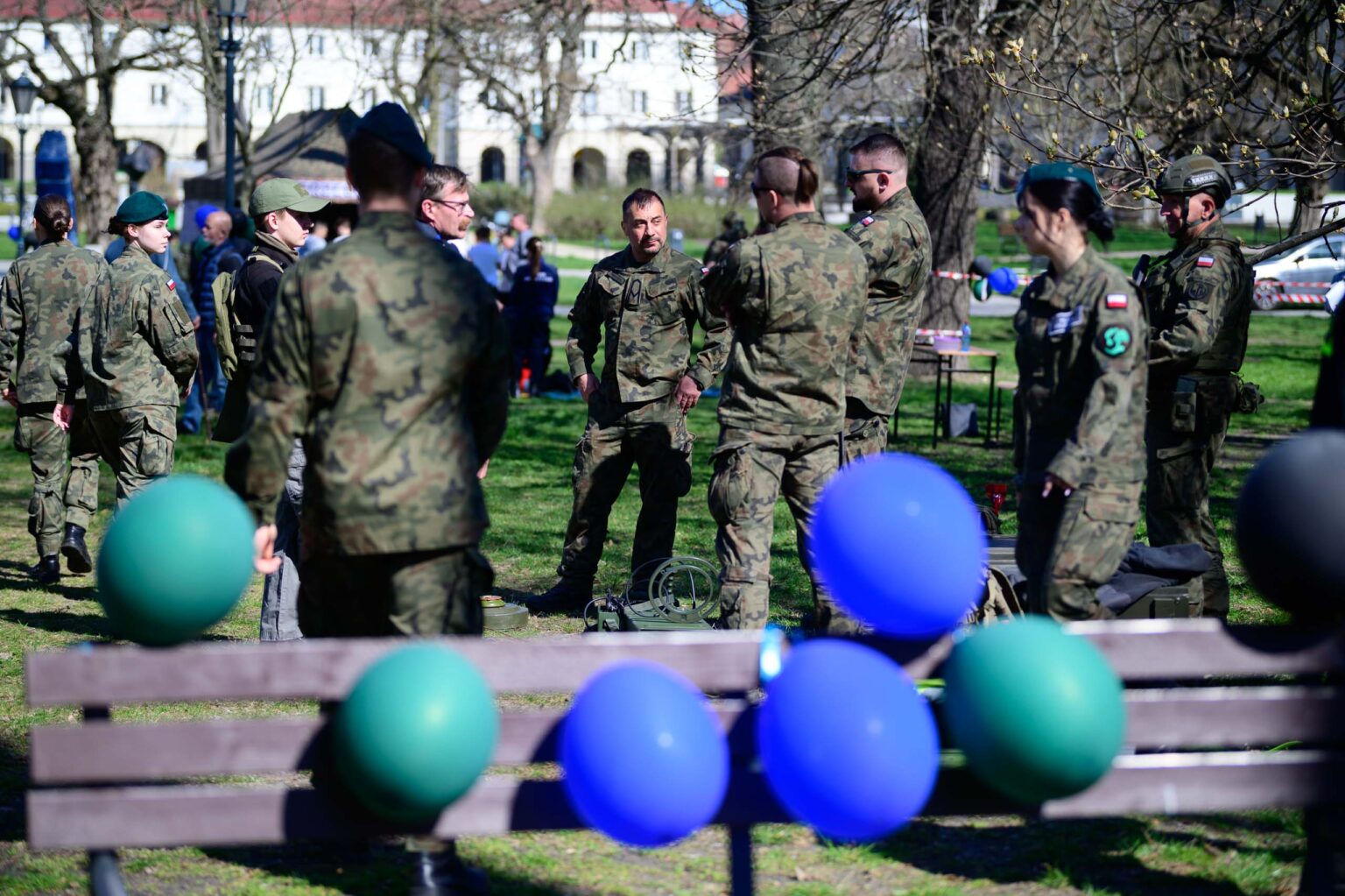 Piknik mundurowy w Parku Staromiejskim Fot Sebastian Szwajkowski 20