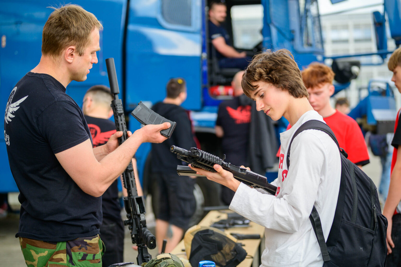 Piknik policyjny w Zatoce Sportu Fot Sebastian Szwajkowski 12