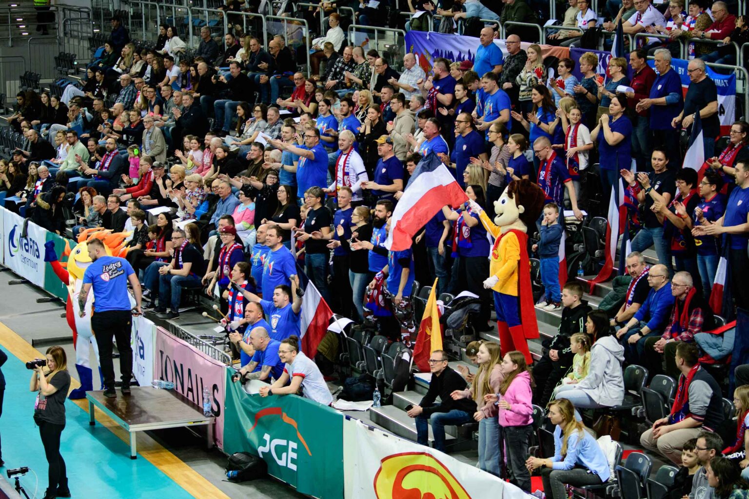 Siatkarskie derby Lodzi 2 mecz Fot Sebastian Szwajkowski 11