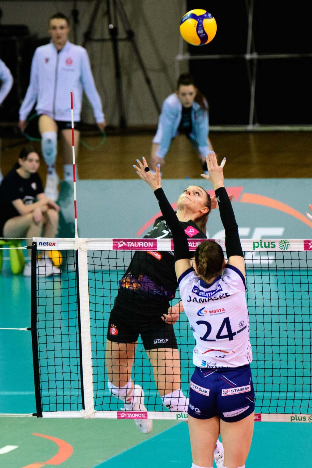Siatkarskie derby Lodzi 2 mecz Fot Sebastian Szwajkowski 13