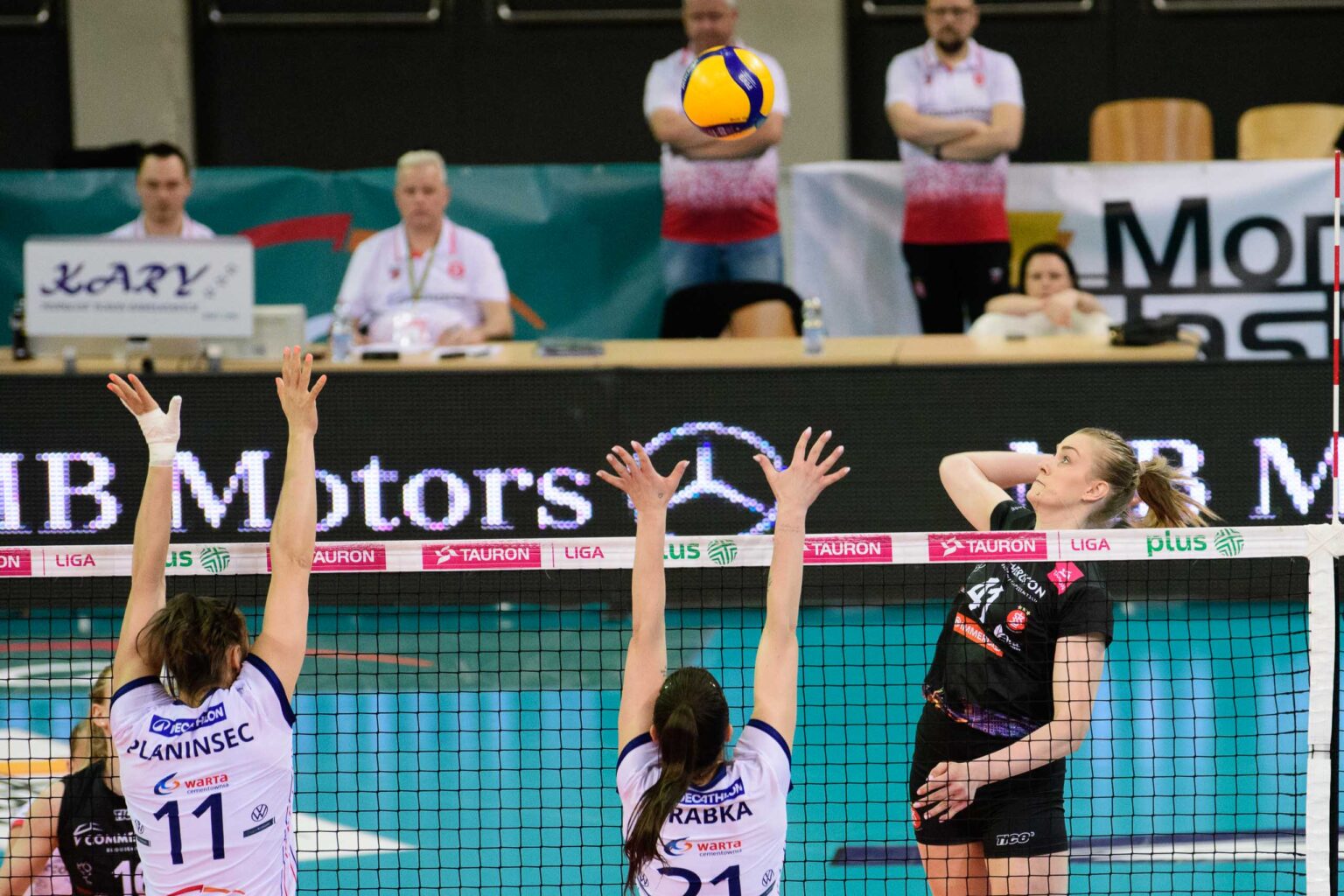 Siatkarskie derby Lodzi 2 mecz Fot Sebastian Szwajkowski 14