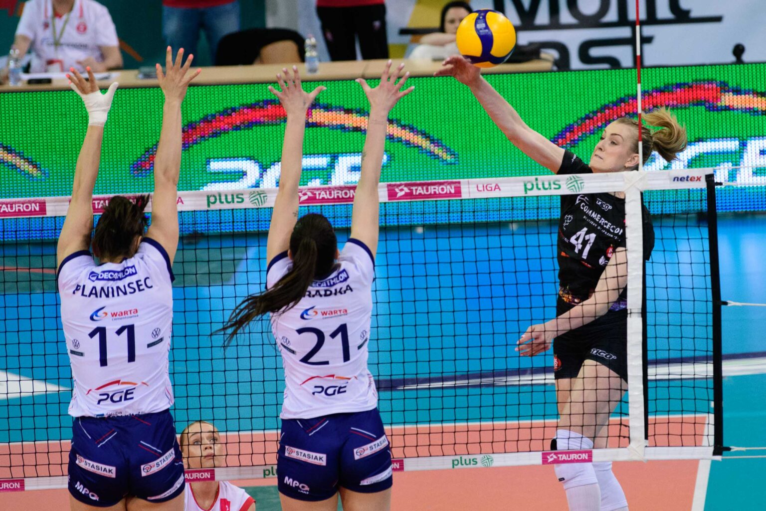 Siatkarskie derby Lodzi 2 mecz Fot Sebastian Szwajkowski 15