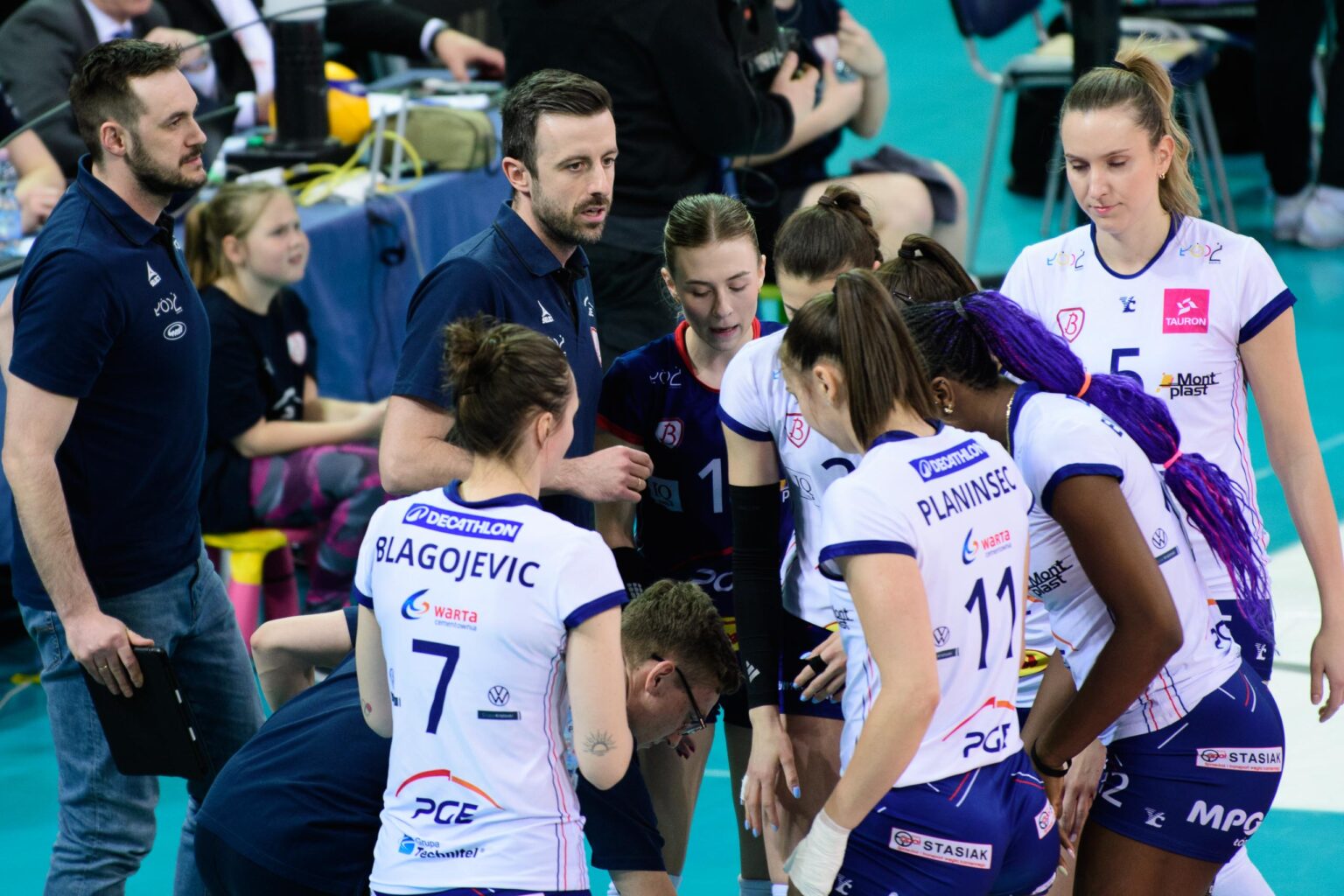 Siatkarskie derby Lodzi 2 mecz Fot Sebastian Szwajkowski 17