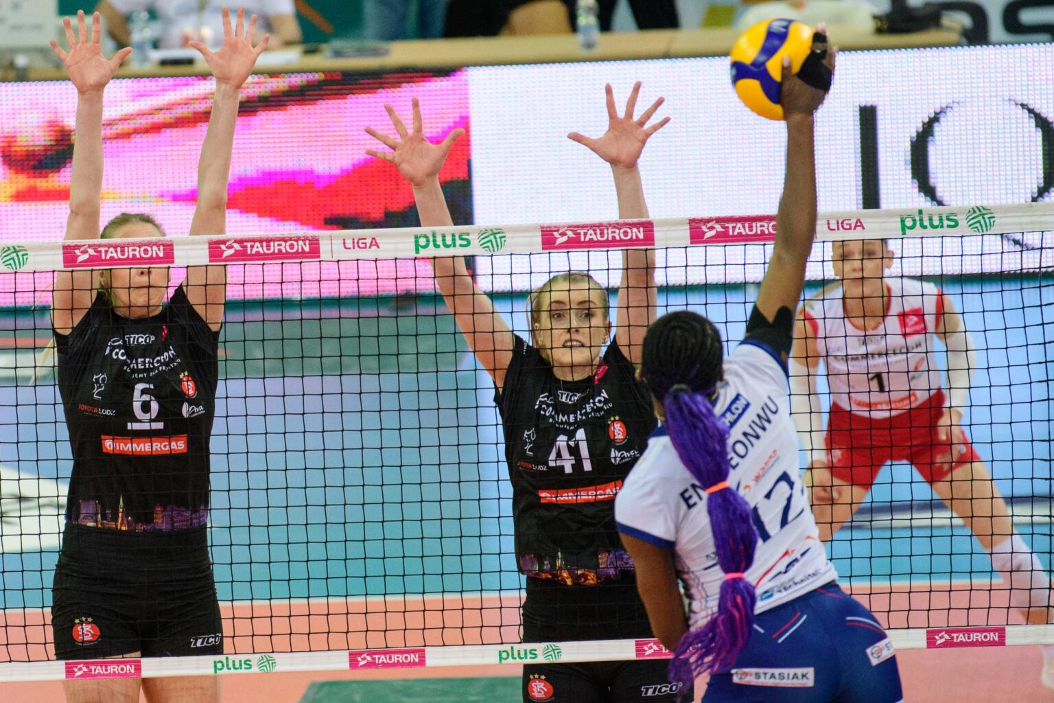 Siatkarskie derby Lodzi 2 mecz Fot Sebastian Szwajkowski 20
