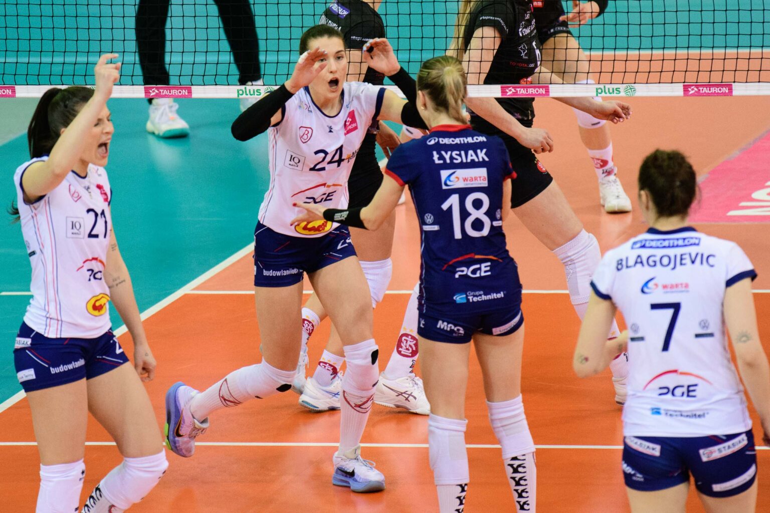 Siatkarskie derby Lodzi 2 mecz Fot Sebastian Szwajkowski 22