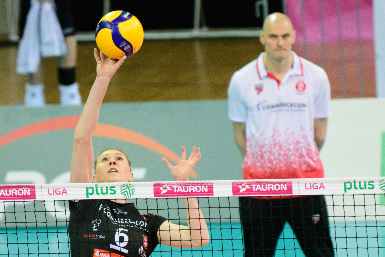 Siatkarskie derby Lodzi 2 mecz Fot Sebastian Szwajkowski 23