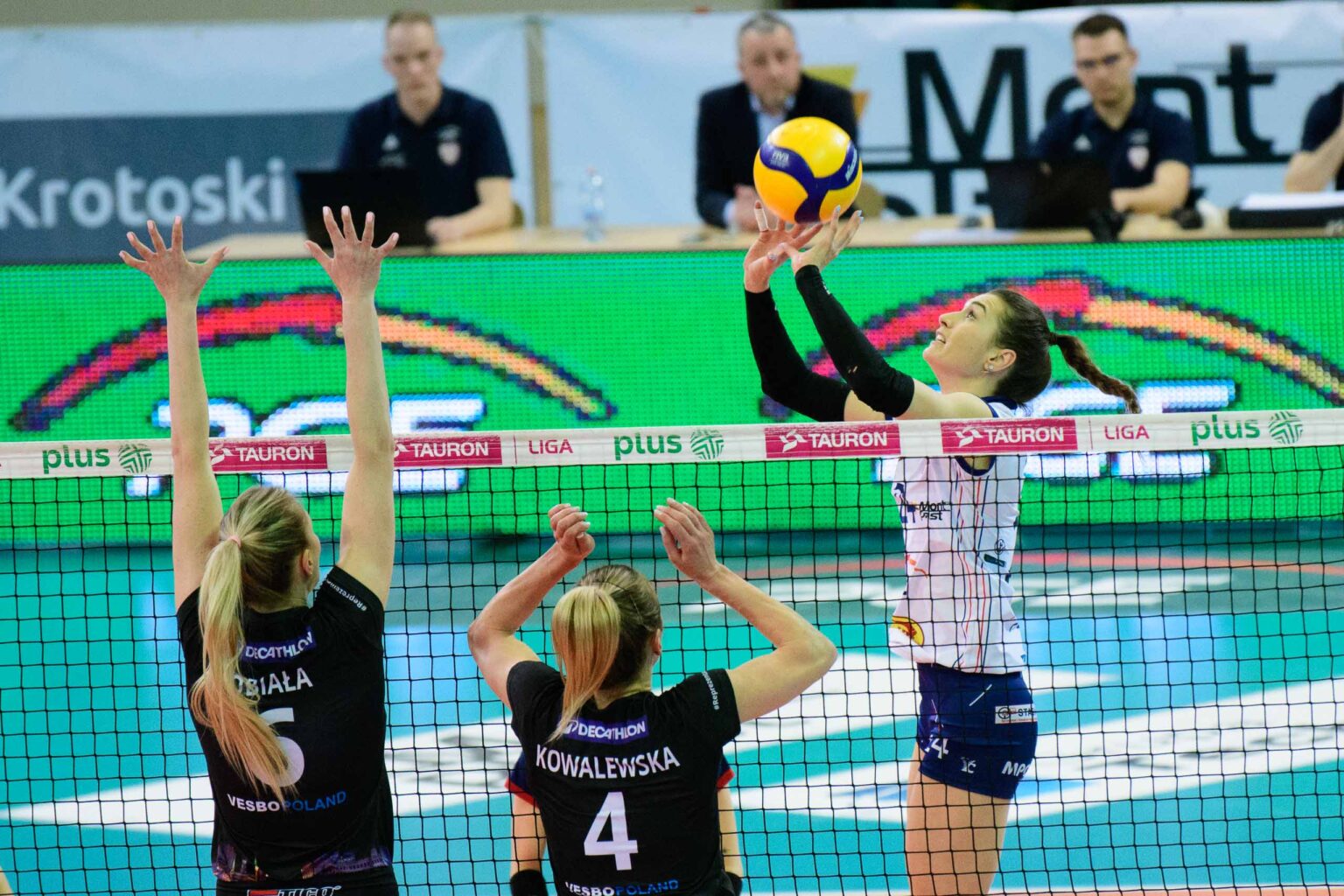 Siatkarskie derby Lodzi 2 mecz Fot Sebastian Szwajkowski 39