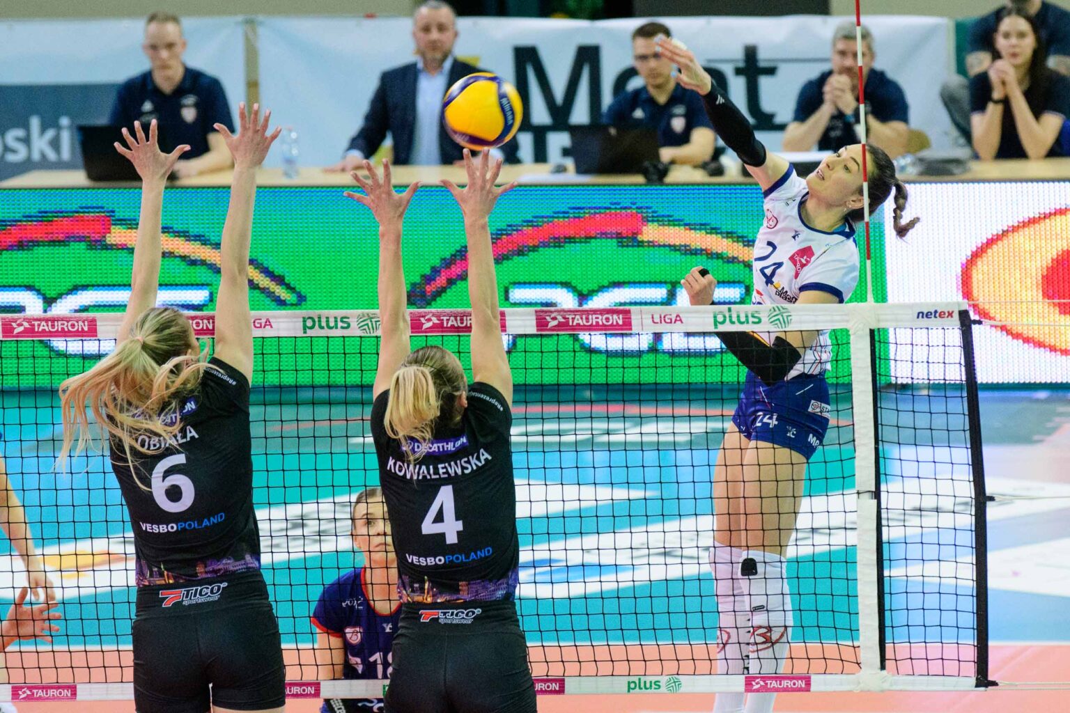 Siatkarskie derby Lodzi 2 mecz Fot Sebastian Szwajkowski 40