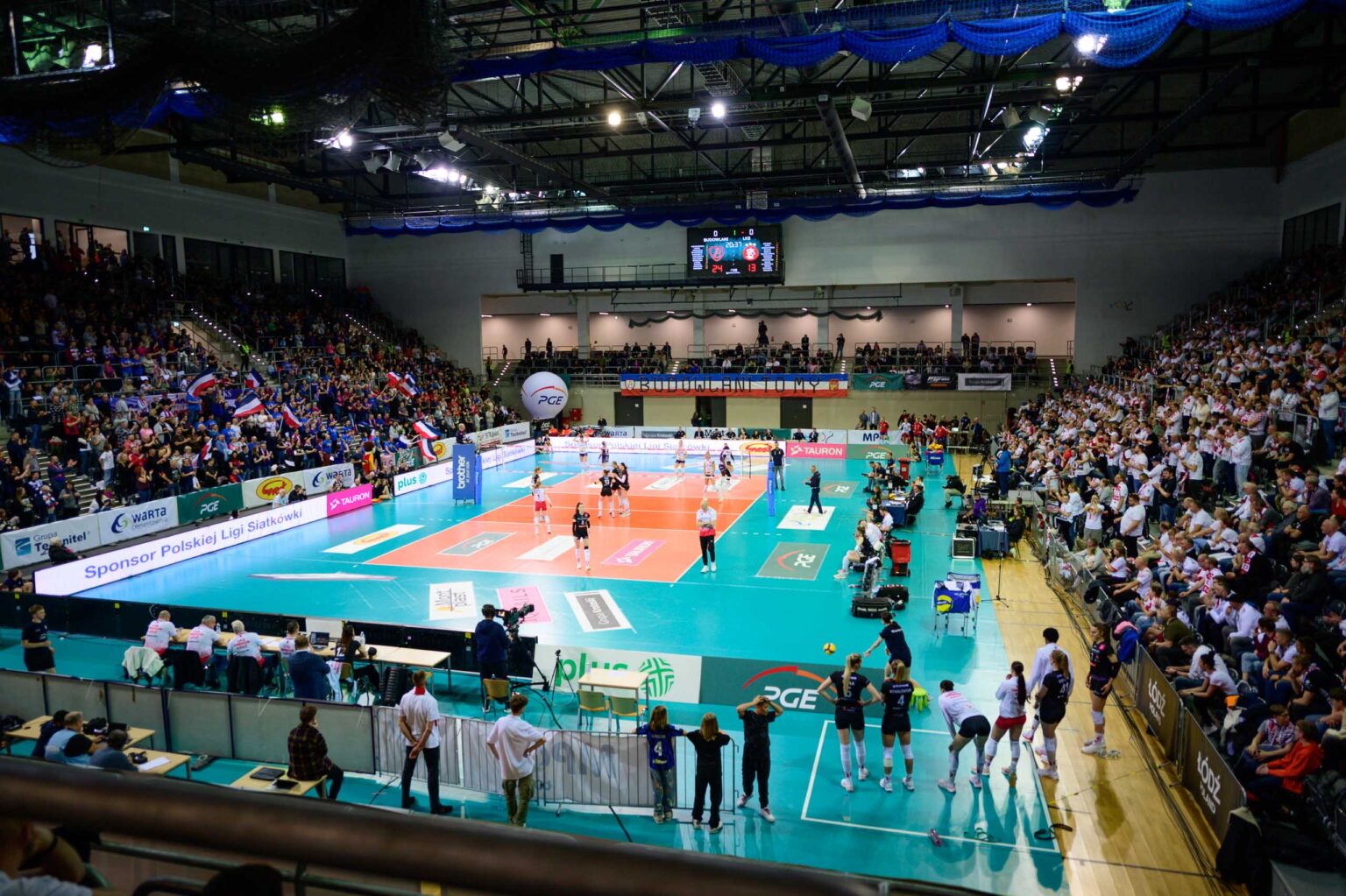 Siatkarskie derby Lodzi 2 mecz Fot Sebastian Szwajkowski 5