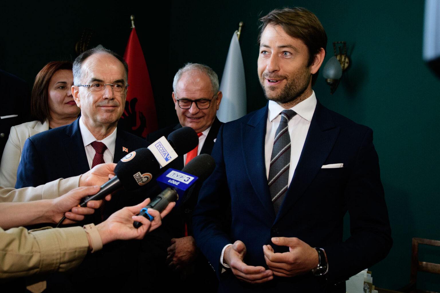 Wizyta Prezydenta Albanii w Lodzi Fot Sebastian Szwajkowski 15