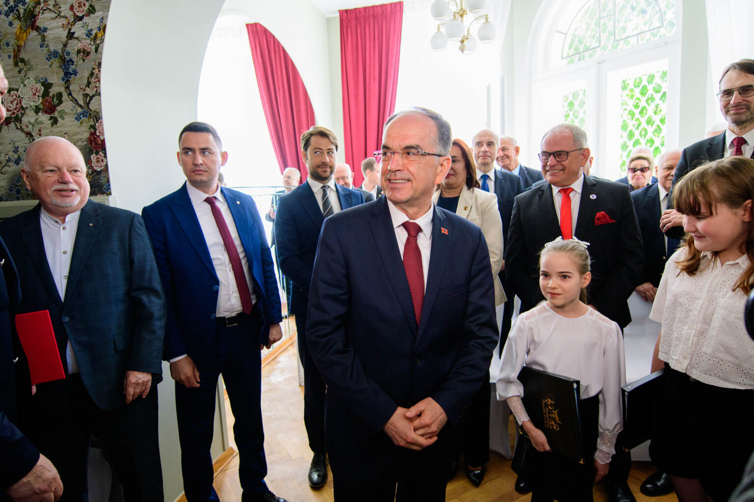 Wizyta Prezydenta Albanii w Lodzi Fot Sebastian Szwajkowski 17