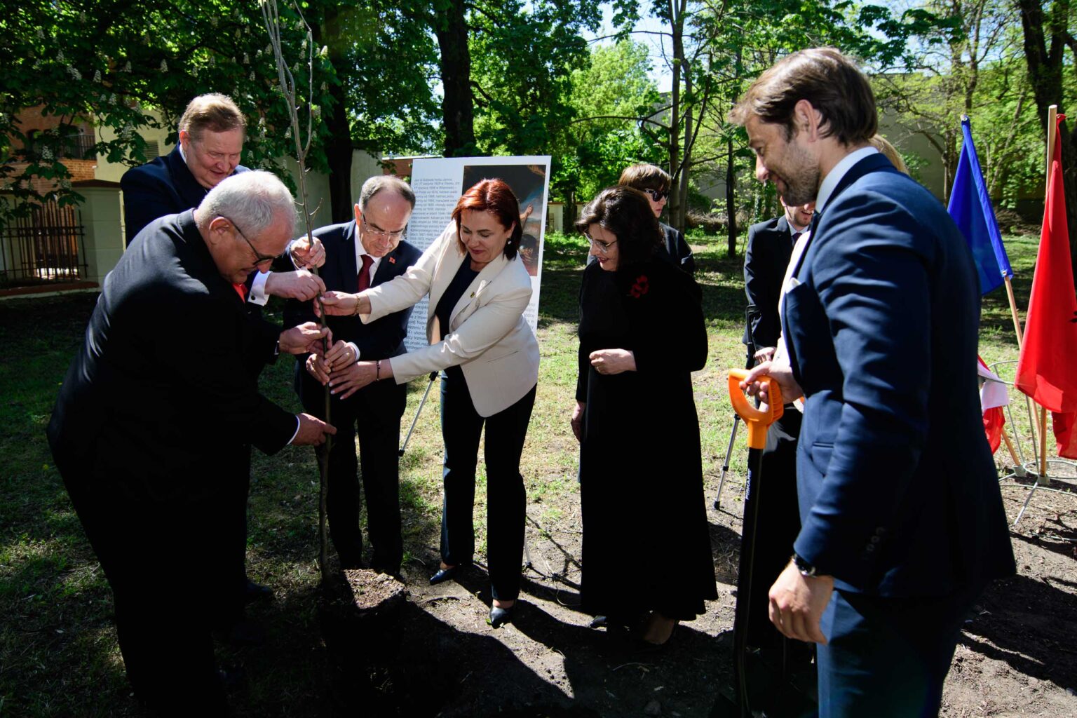 Wizyta Prezydenta Albanii w Lodzi Fot Sebastian Szwajkowski 24
