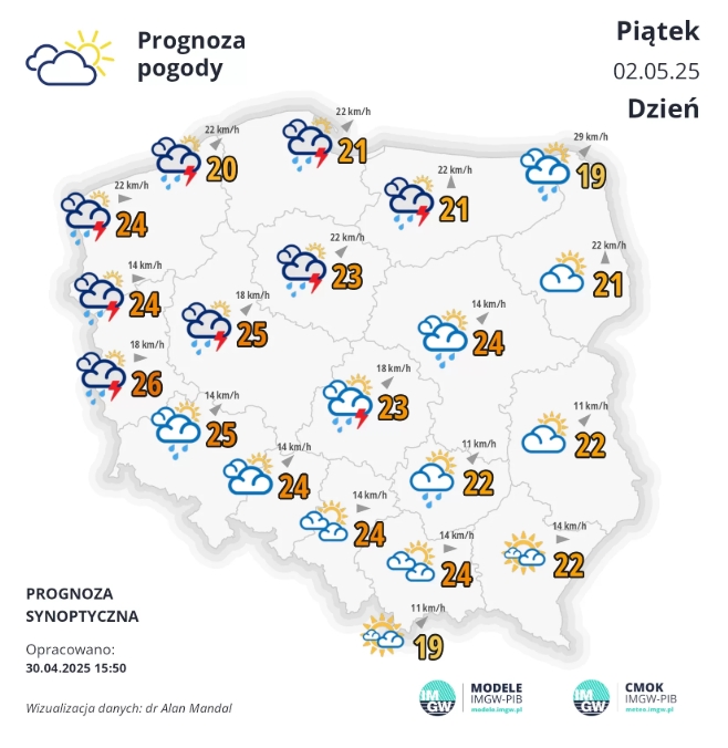 Zrzut ekranu 30 4 2025 161431 meteo.imgw .pl
