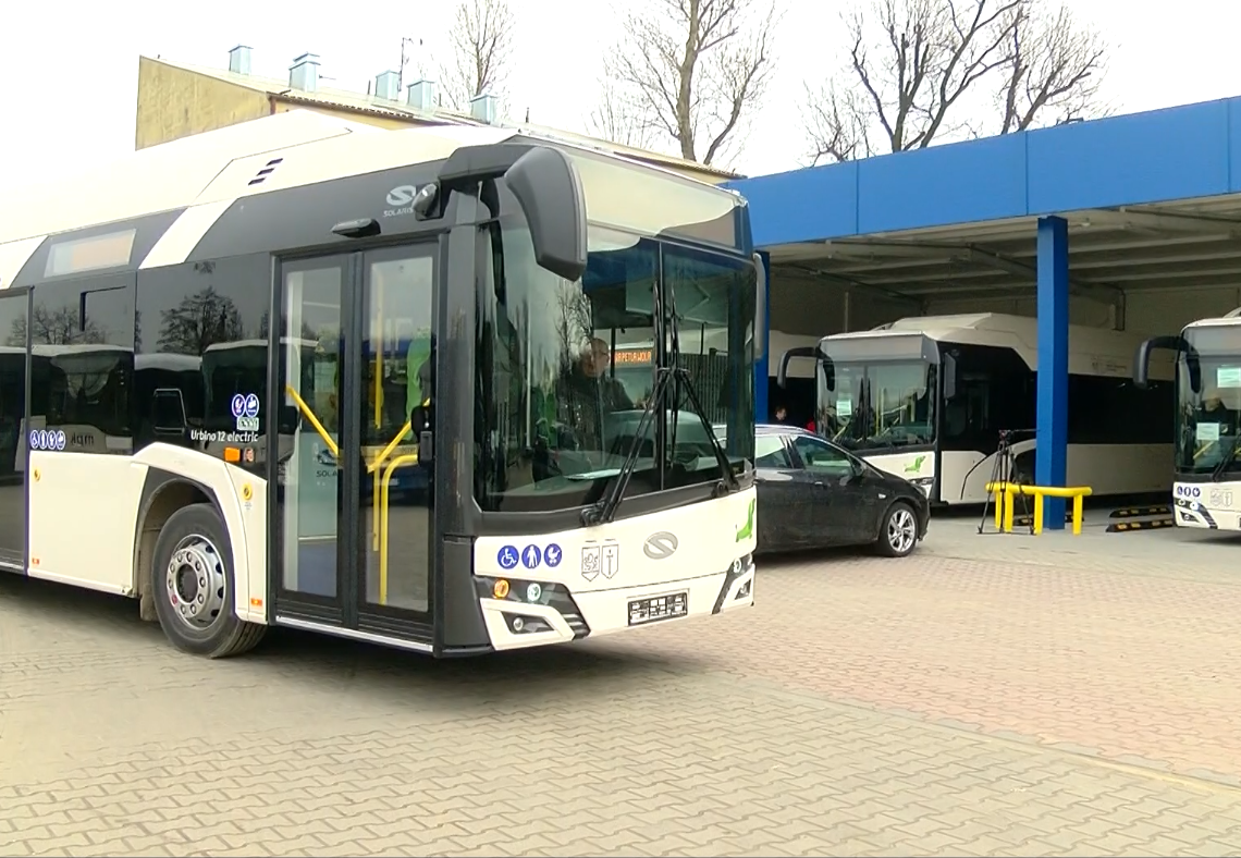 Nowe autobusy elektryczne w Zduńskiej Woli