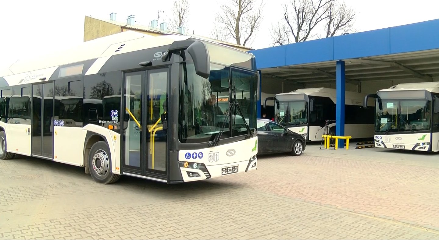 Nowe autobusy elektryczne w Zduńskiej Woli