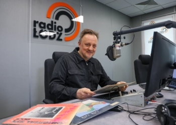 Marcin Tercjak w studiu Radia Łódź