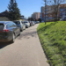 Parking zamiast drogi rowerowej w Piotrkowie Trybunalskim