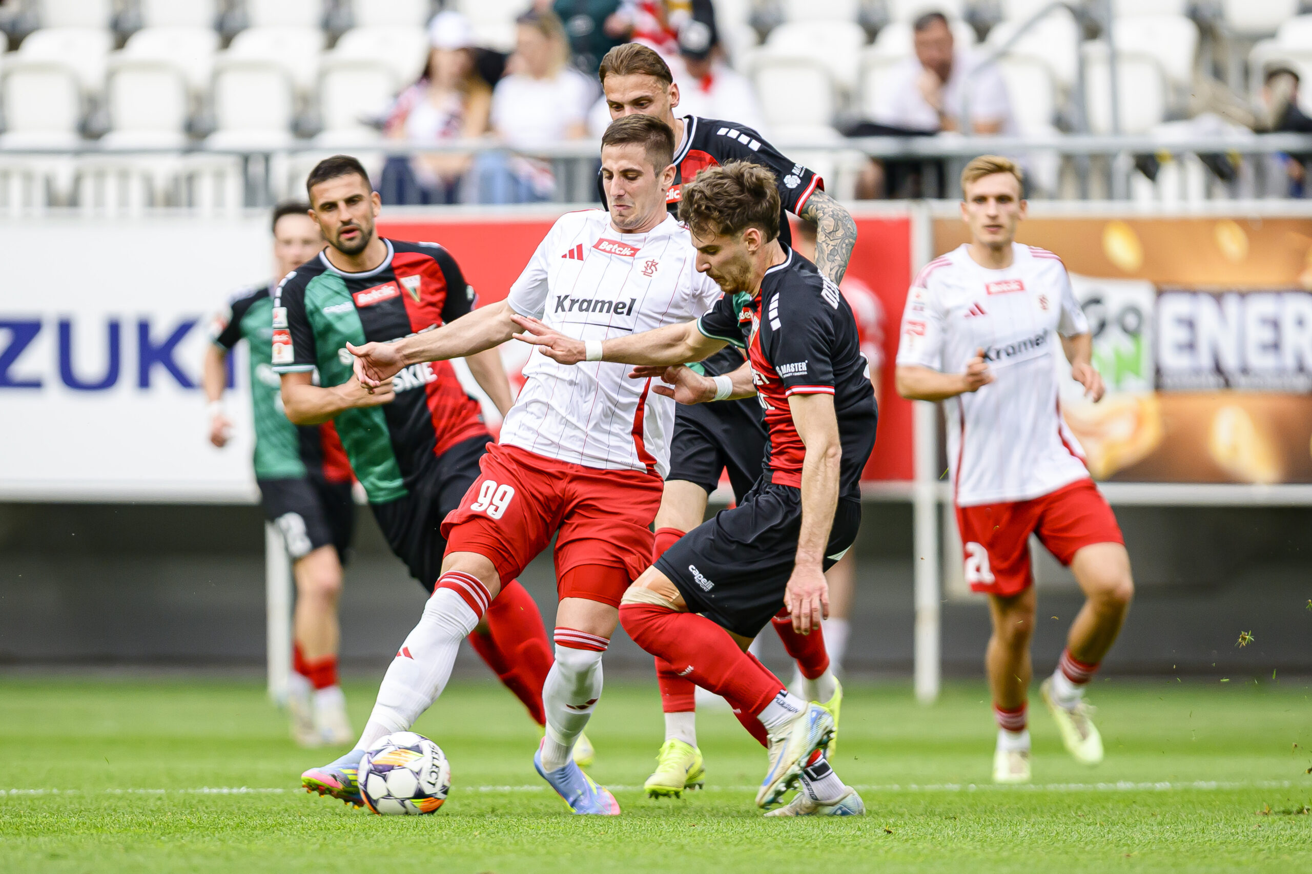Pół godziny i mecz rozstrzygnięty. ŁKS Łódź - GKS Tychy 1:3