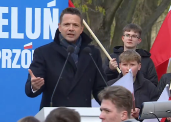 Trzaskowski w Wieluniu: Mam nadzieję, że jutro będę debatować z Karolem Nawrockim