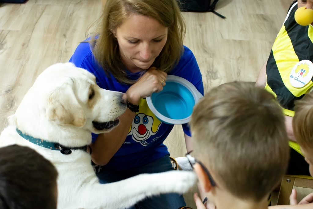 Terapeuci na czterech łapach. Dogoterapia dla małych pacjentów z Warty 1 Terapeuci na czterech łapach. Dogoterapia dla małych pacjentów z Warty