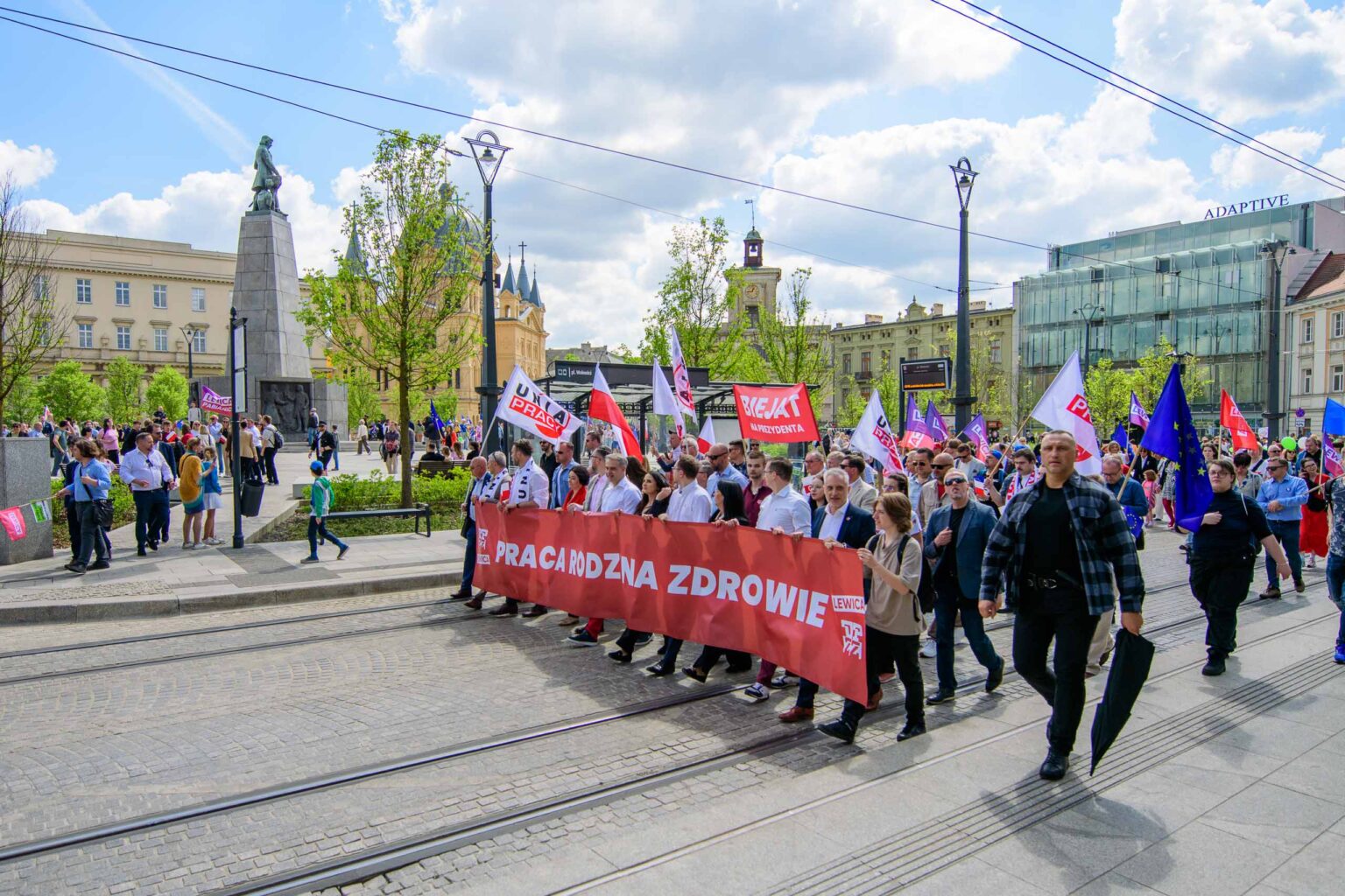 1 maja pochod lewicy Fot Sebastian Szwajkowski 10