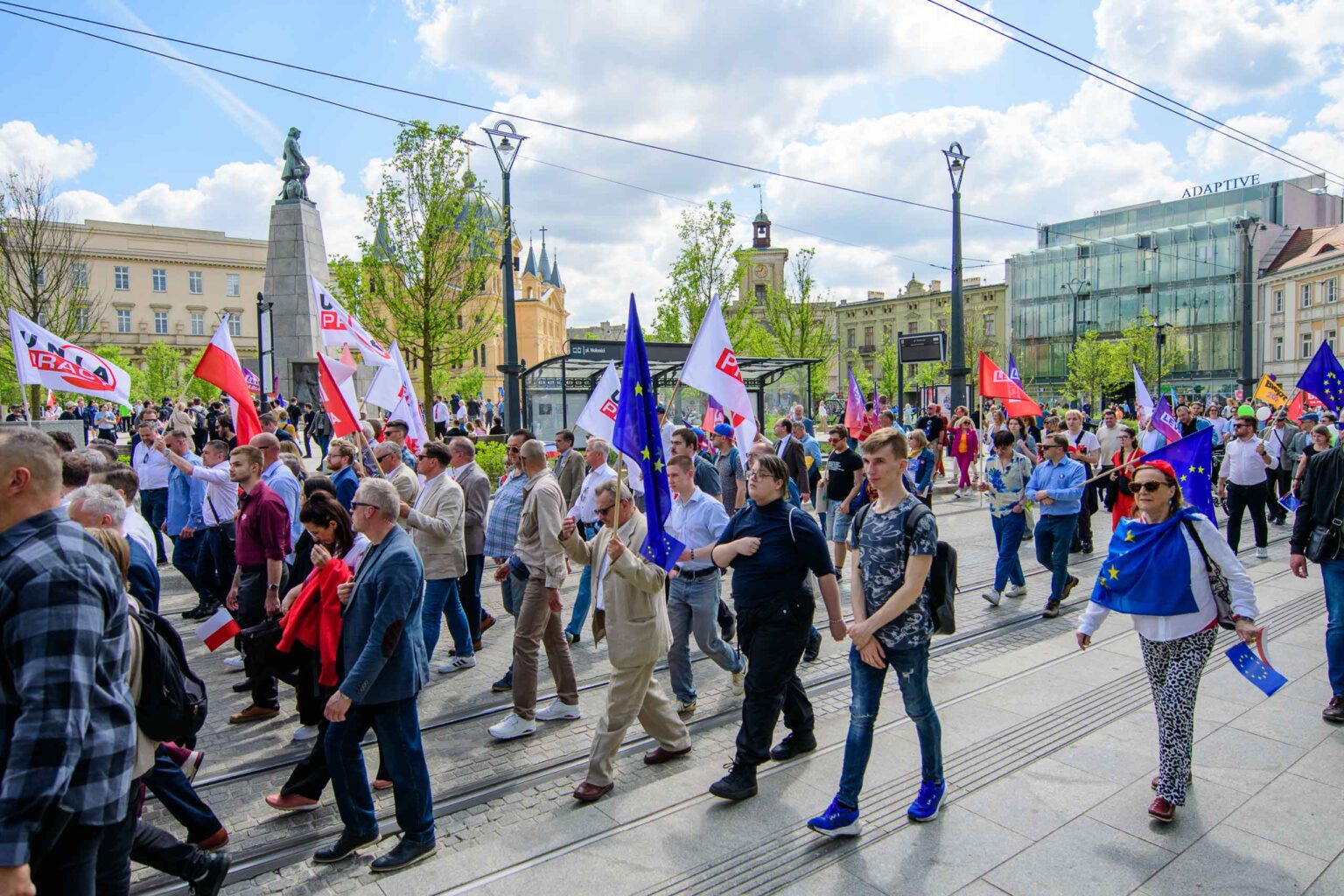 1 maja pochod lewicy Fot Sebastian Szwajkowski 11