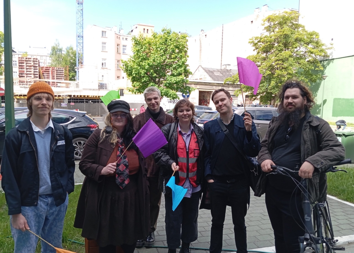 Trwa protest pracowników MOPS Łódź. Sprawa ciągnie się od 2019 r.