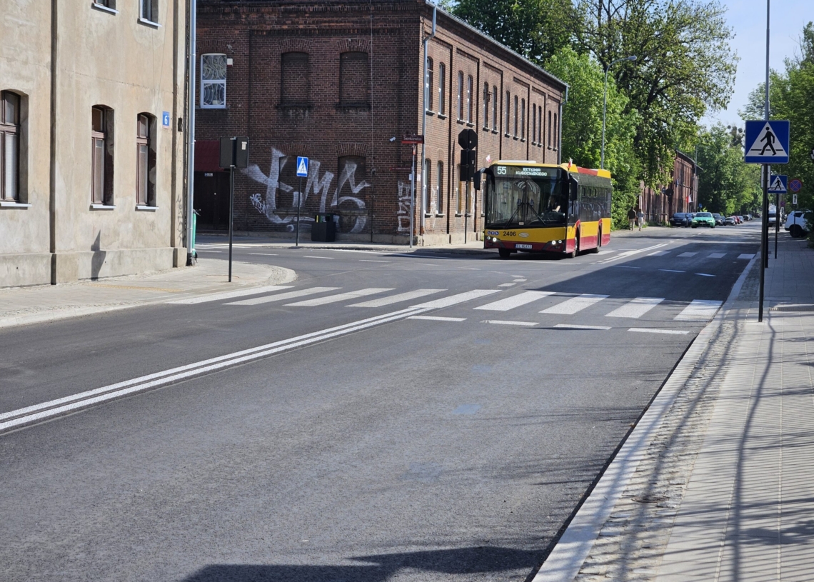 Koniec remontu Sienkiewicza i Tymienieckiego. Na swoją stałą trasę wracają autobusy nr 55