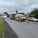 Wypadek w Kamieńsku. Kobieta uderzona przez pas naczepy nie żyje 9 Wypadek w Kamieńsku. Kobieta uderzona przez pas naczepy nie żyje