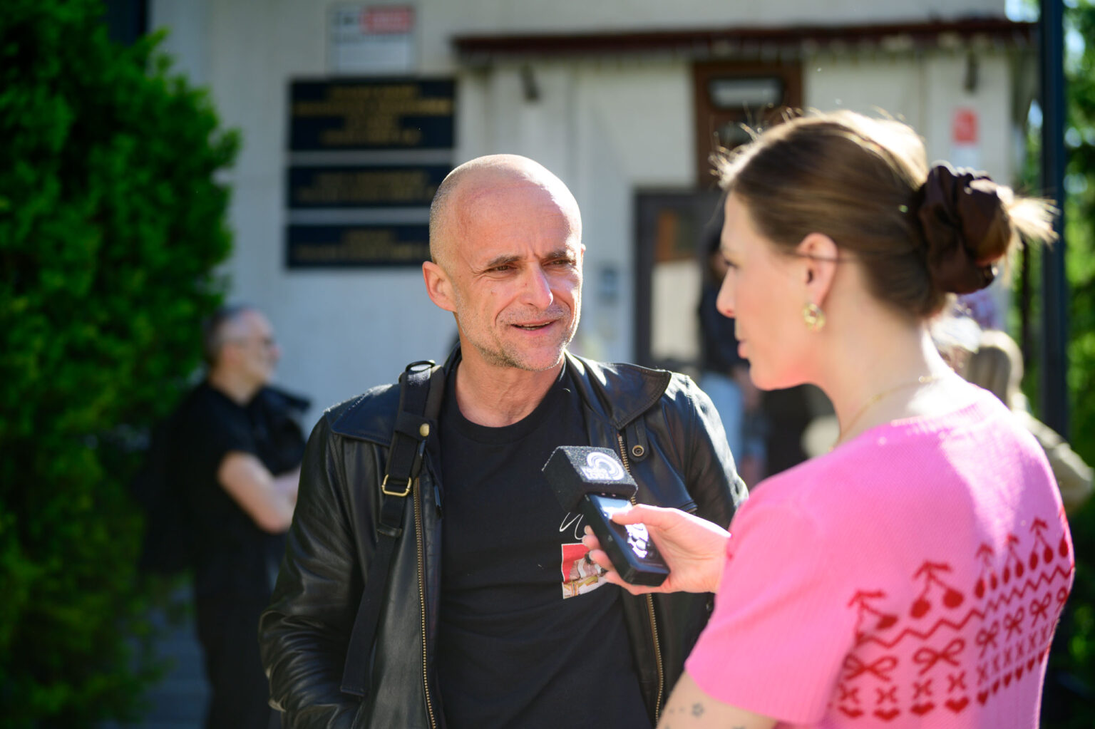 Artur Rojek w Radiu Lodz Fot Sebastian Szwajkowski 1