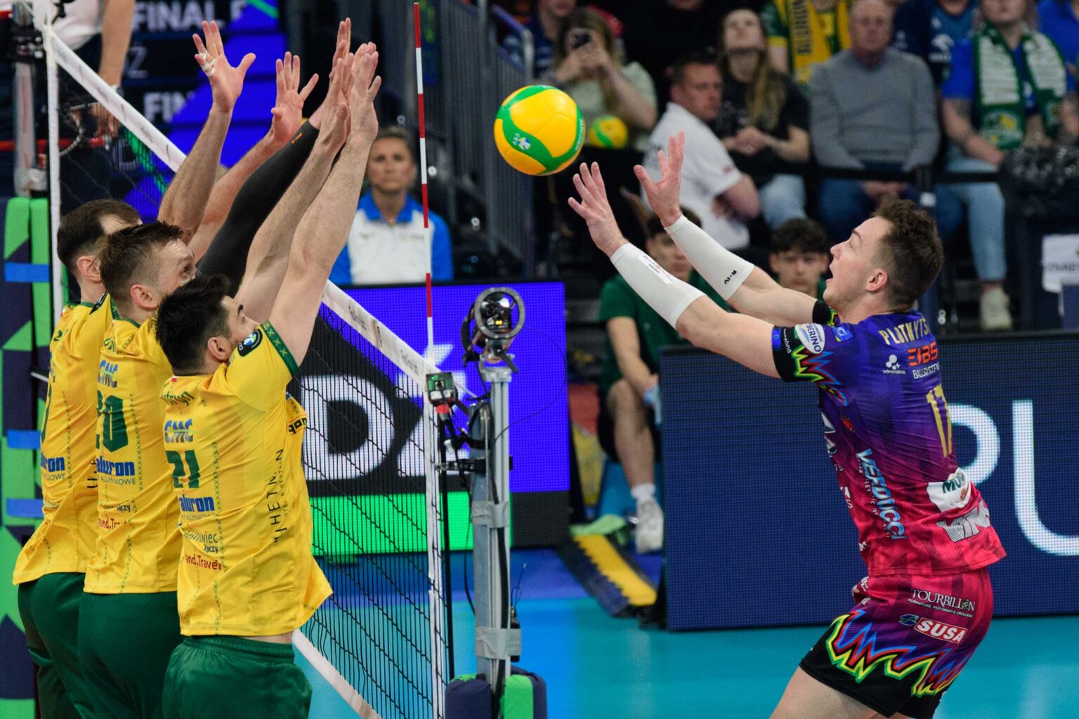 CEV Warta Zawiercie Sir Sicoma Fot Sebastian Szwajkowski 21